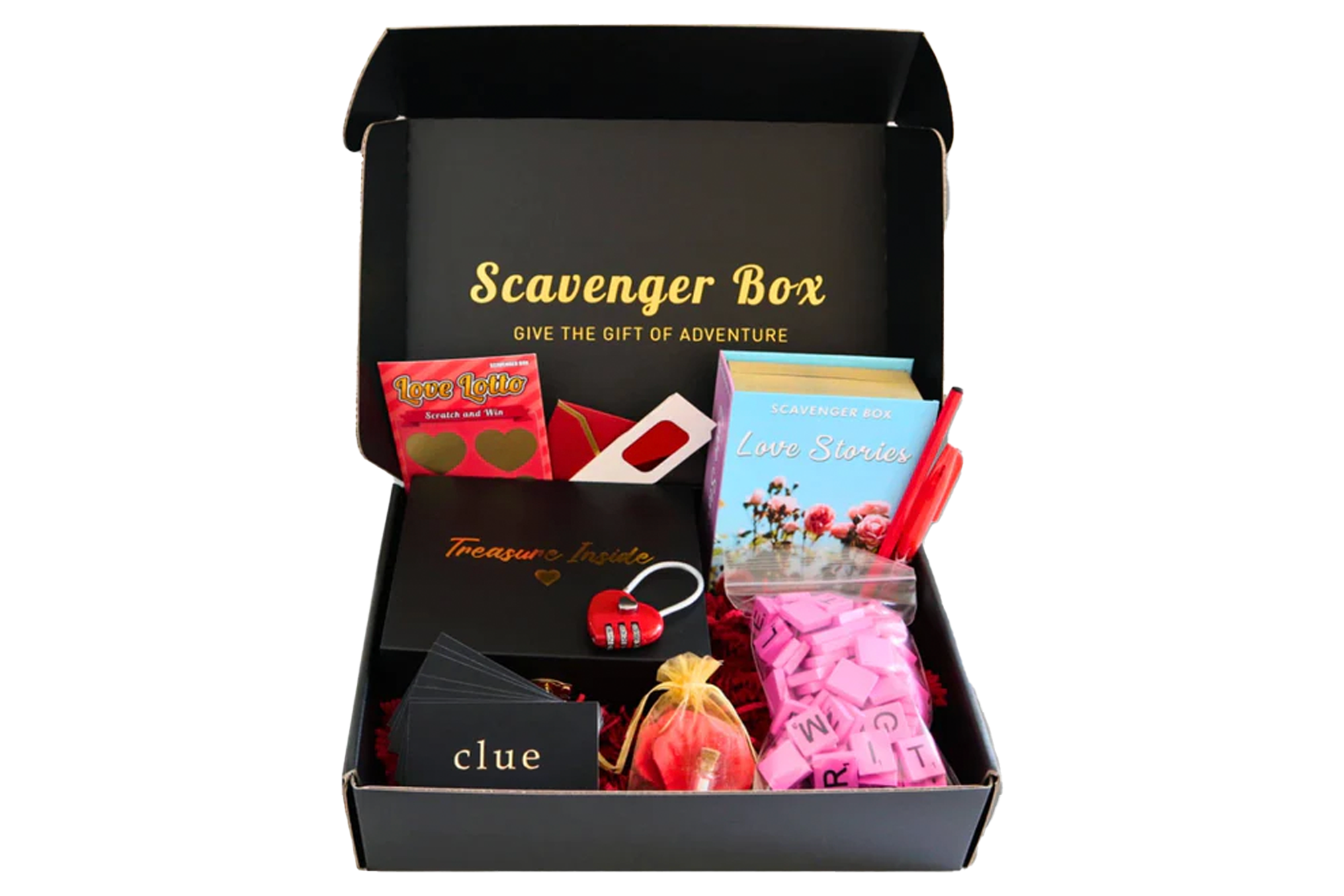 Scavenger Box Romantic Scavenger Hunt Kit