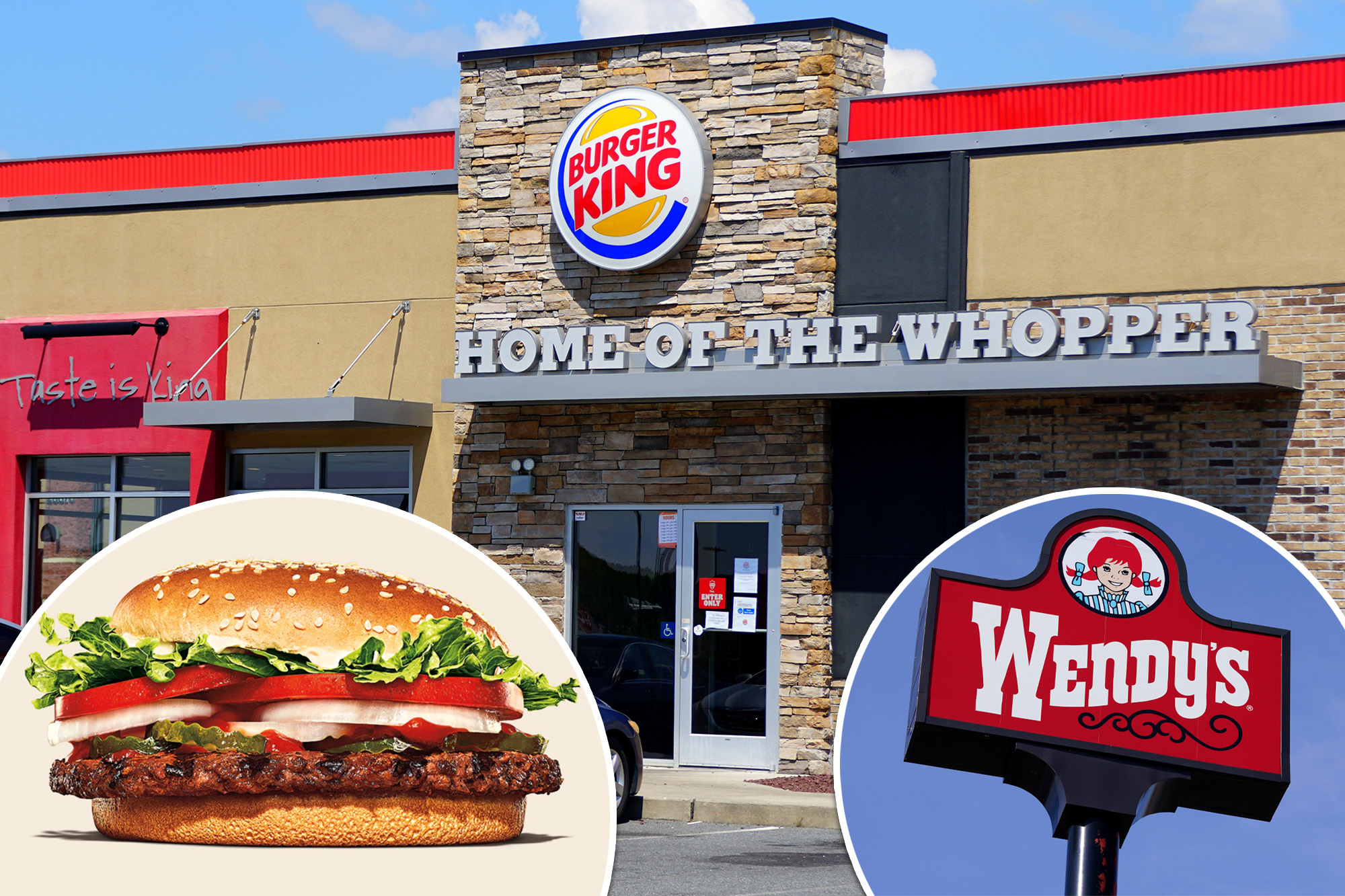 Millsboro, Delaware, U.S.A - June 29, 2020 - The front entrance of Burger King