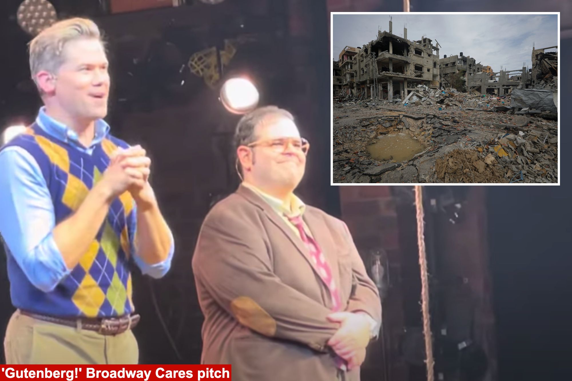 Broadway Cares charity group  ripped for channeling $400K of donations to Gaza