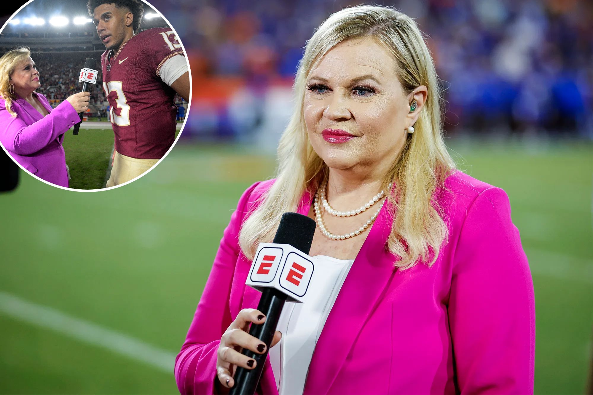 Holly Rowe calls out lack of female sportscasters in college football video game