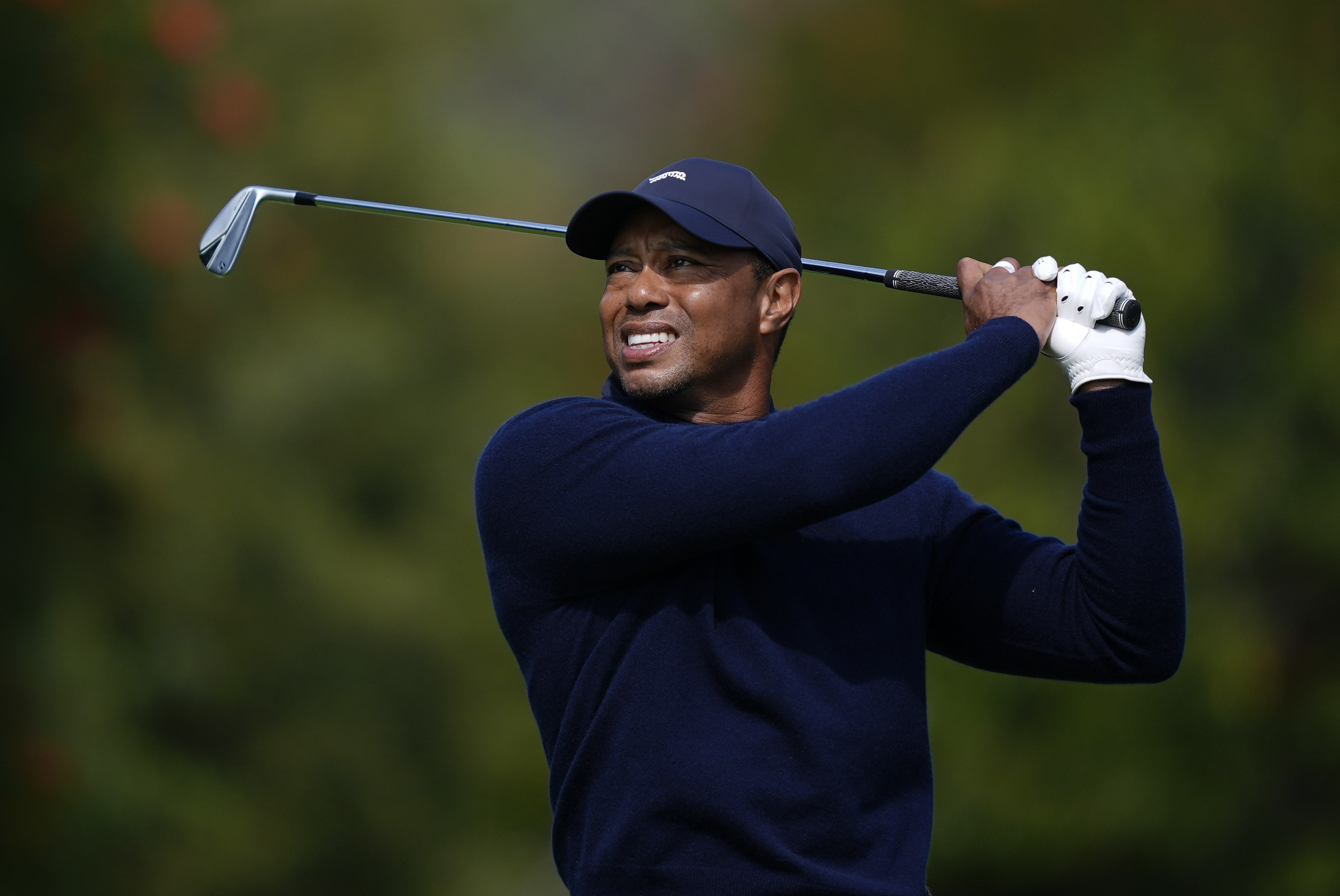 Tiger Wood suddenly withdrew from the Genesis Invitational during the second round on Feb. 16, 2024. 