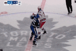 Rangers rookie fights Maple Leafs enforcer to draw in shootout loss 