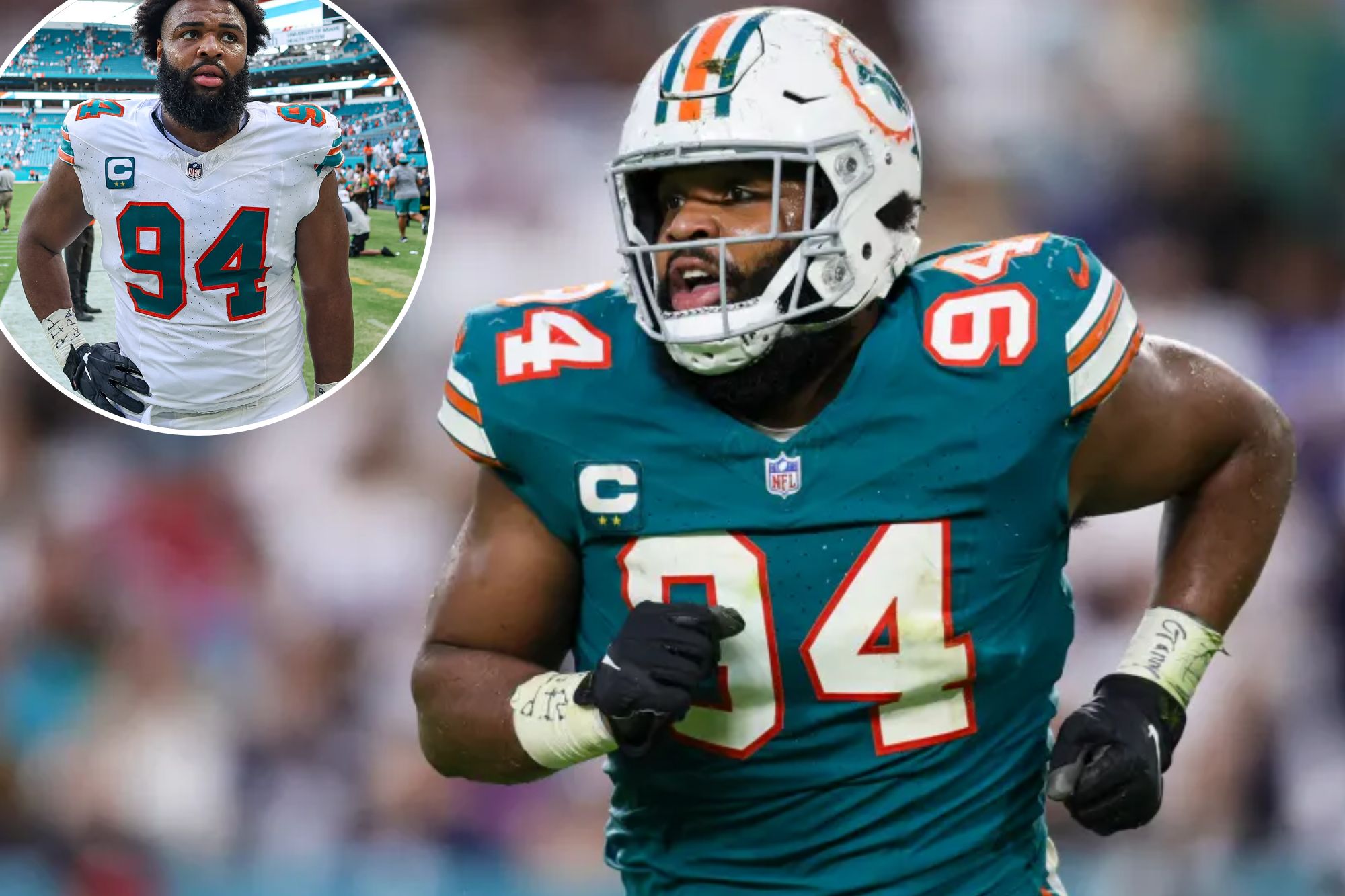 Christian Wilkins won't get Dolphins franchise tag in free agency twist